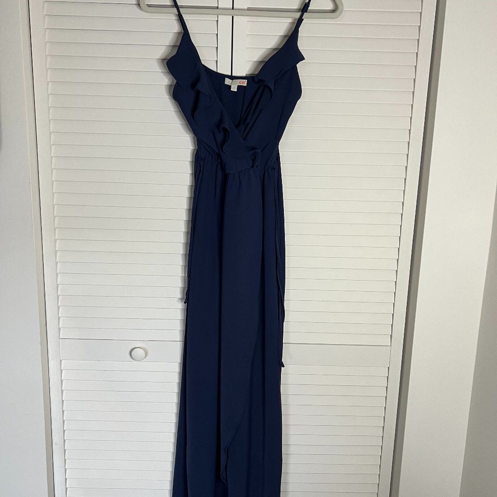 Gianni Bini Navy Blue Dress